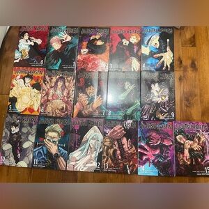 Jujutsu kaisen manga volume 0-15